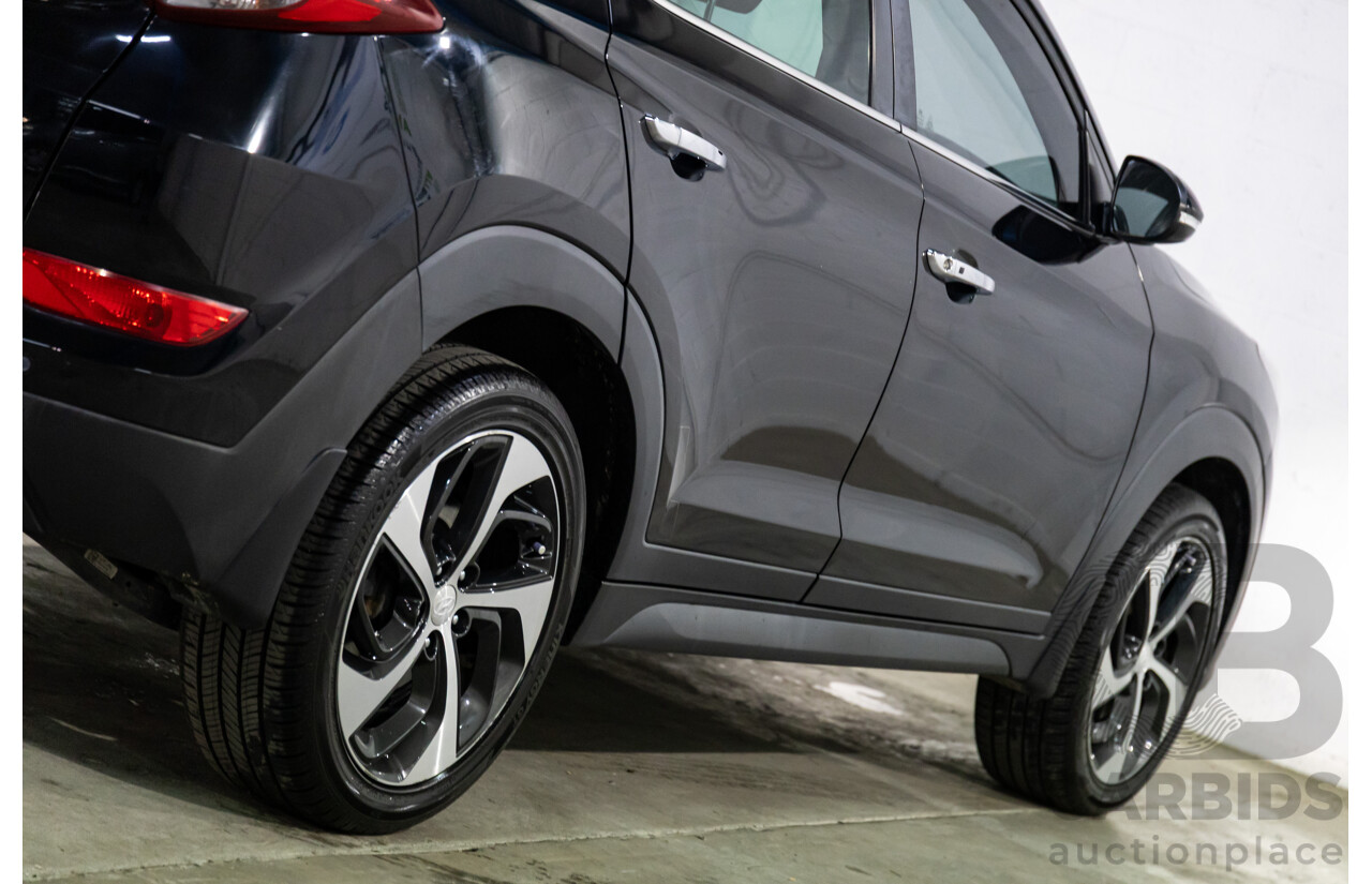 1/2016 Hyundai Tucson Elite (AWD) TLE 4d Wagon Thunder Black Turbo 1.6L