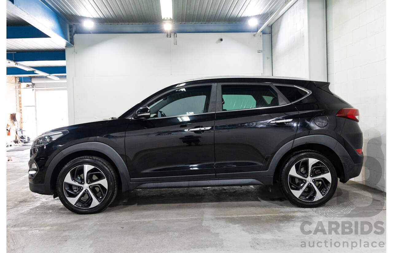 1/2016 Hyundai Tucson Elite (AWD) TLE 4d Wagon Thunder Black Turbo 1.6L