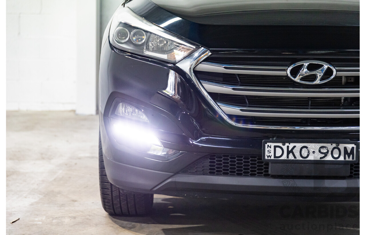 1/2016 Hyundai Tucson Elite (AWD) TLE 4d Wagon Thunder Black Turbo 1.6L