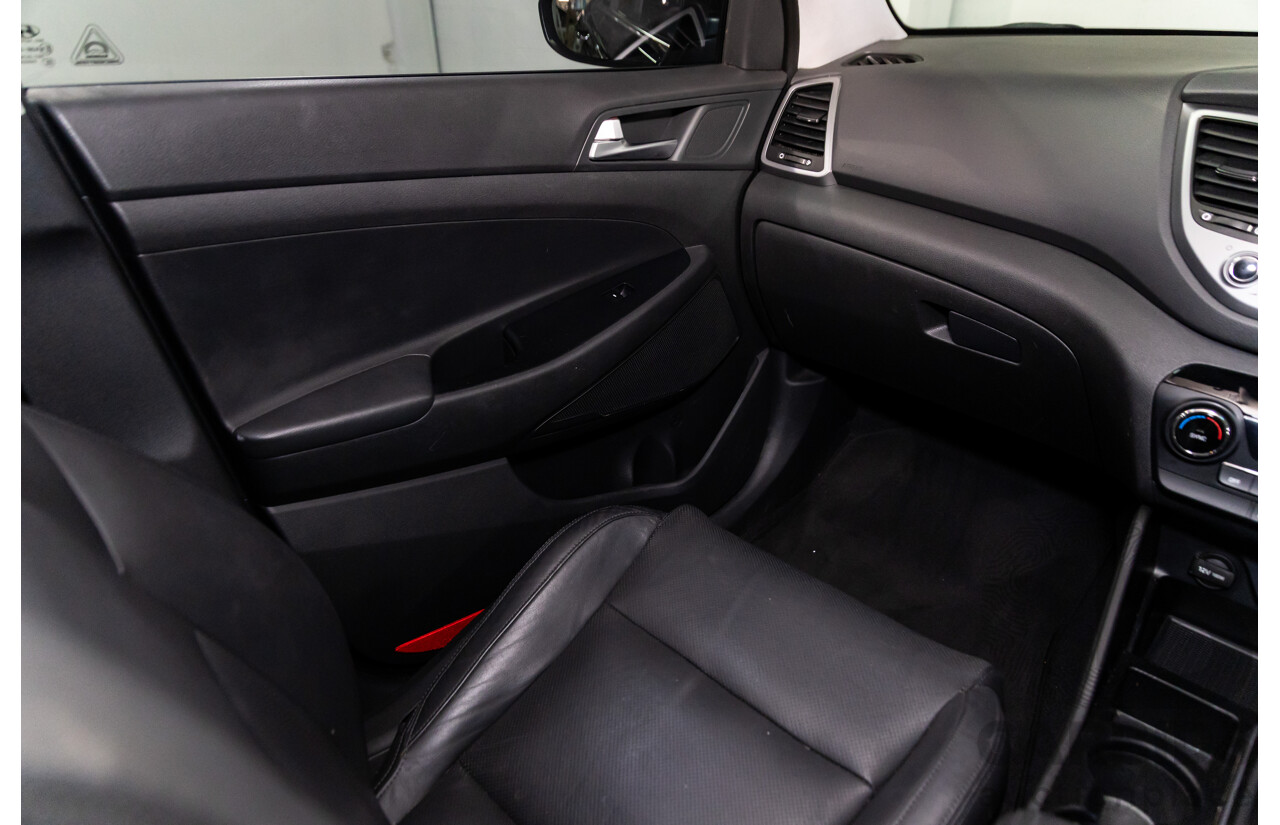 1/2016 Hyundai Tucson Elite (AWD) TLE 4d Wagon Thunder Black Turbo 1.6L