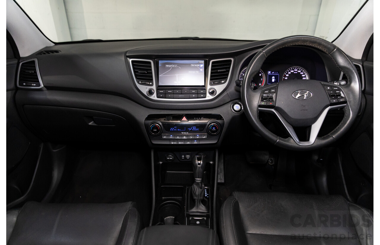 1/2016 Hyundai Tucson Elite (AWD) TLE 4d Wagon Thunder Black Turbo 1.6L