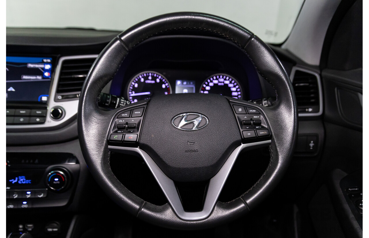 1/2016 Hyundai Tucson Elite (AWD) TLE 4d Wagon Thunder Black Turbo 1.6L