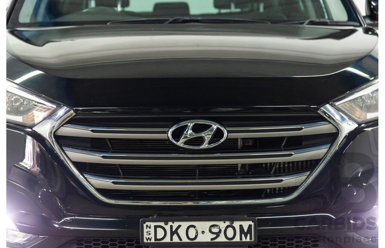 1/2016 Hyundai Tucson Elite (AWD) TLE 4d Wagon Thunder Black Turbo 1.6L