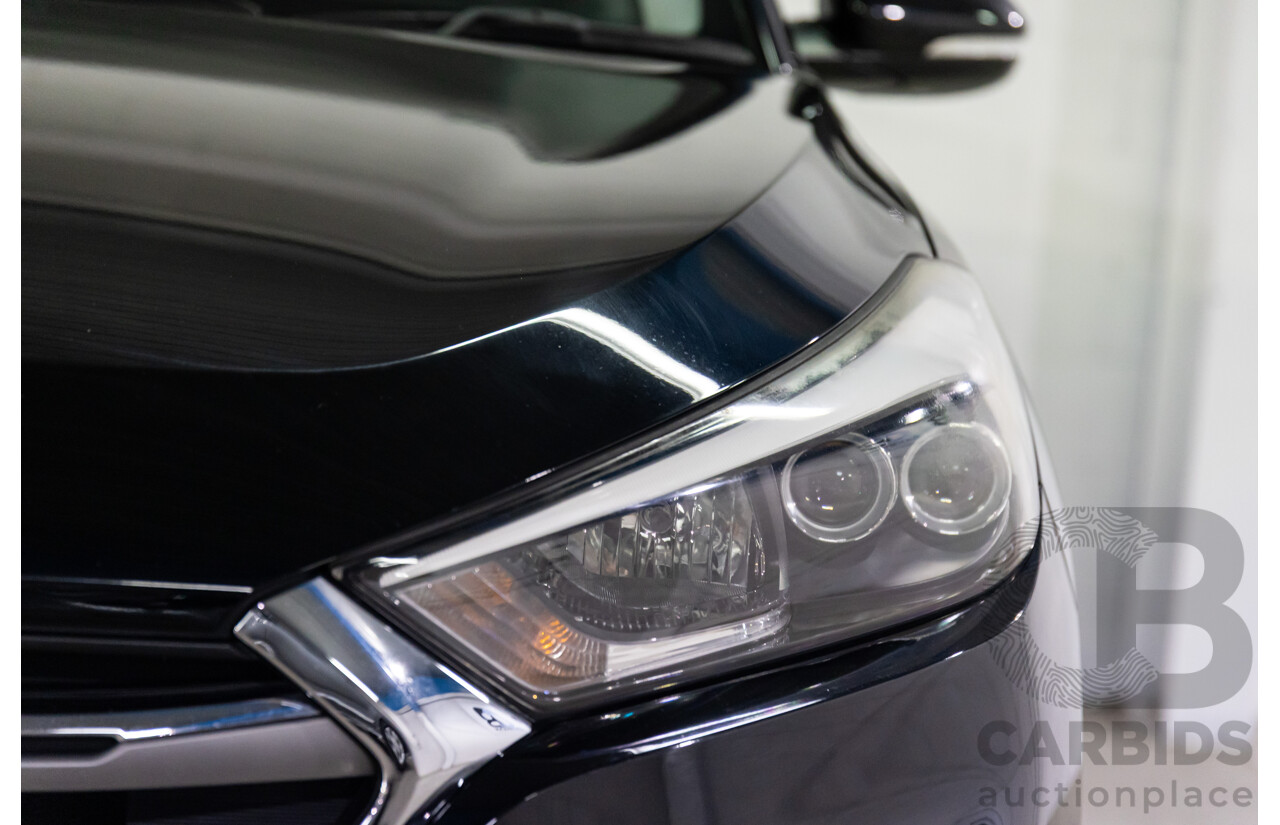 1/2016 Hyundai Tucson Elite (AWD) TLE 4d Wagon Thunder Black Turbo 1.6L