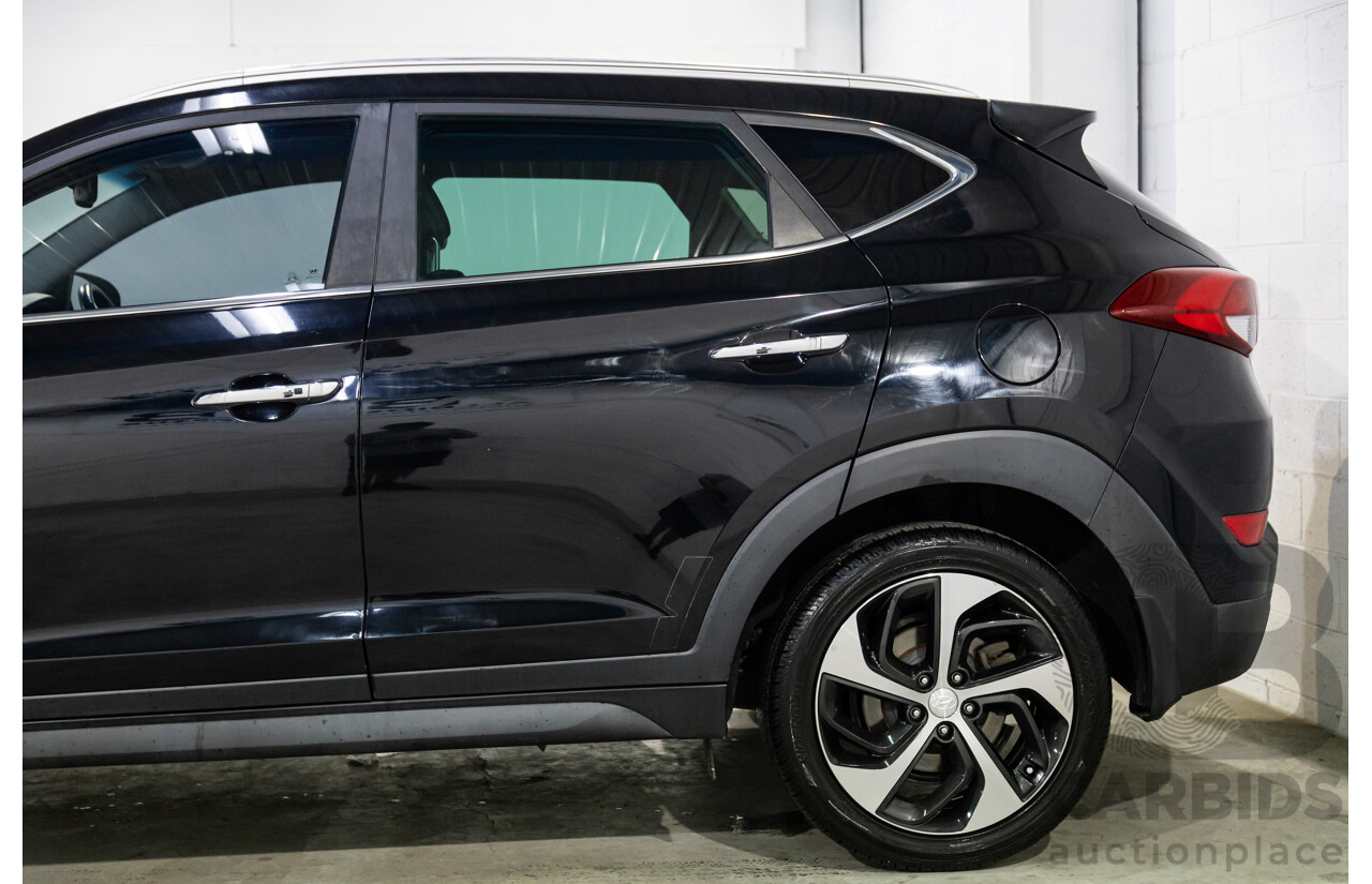 1/2016 Hyundai Tucson Elite (AWD) TLE 4d Wagon Thunder Black Turbo 1.6L