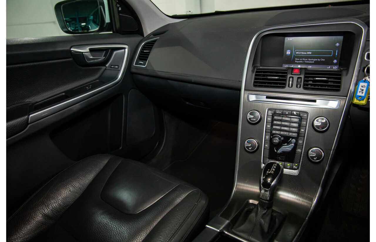 3/2014 Volvo XC60 D4 Luxury DZ MY14 4d Wagon Crystal White Pearl Turbo Diesel 2.0L