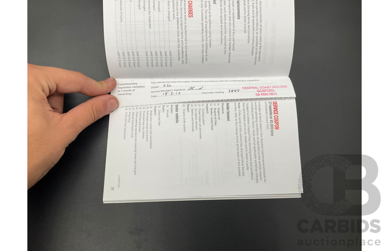 1/2017 Holden Captiva 7 LTZ (AWD) CG MY16 4d Wagon Son Of A Gun Grey Metallic Turbo Diesel 2.2L - 7 Seater