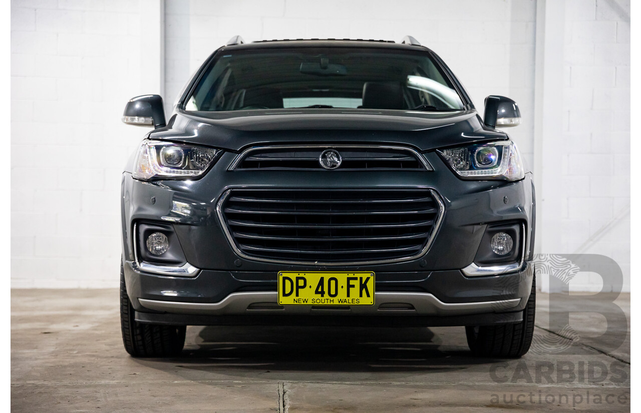 1/2017 Holden Captiva 7 LTZ (AWD) CG MY16 4d Wagon Son Of A Gun Grey Metallic Turbo Diesel 2.2L - 7 Seater