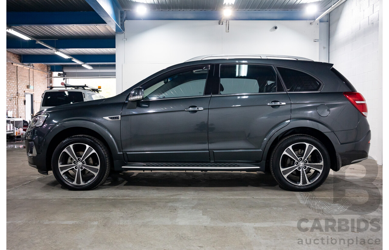 1/2017 Holden Captiva 7 LTZ (AWD) CG MY16 4d Wagon Son Of A Gun Grey Metallic Turbo Diesel 2.2L - 7 Seater