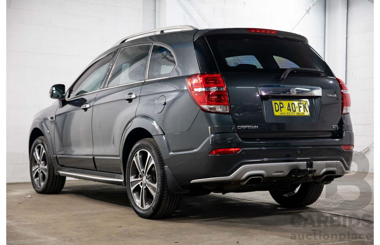 1/2017 Holden Captiva 7 LTZ (AWD) CG MY16 4d Wagon Son Of A Gun Grey Metallic Turbo Diesel 2.2L - 7 Seater