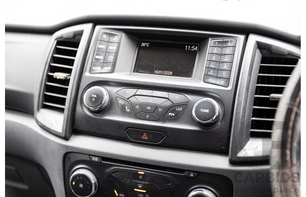 7/2015 Ford Ranger XLS 3.2 (4x4) PX MKII Dual Cab Utility Metropolitan Grey Metallic Turbo Diesel 3.2L