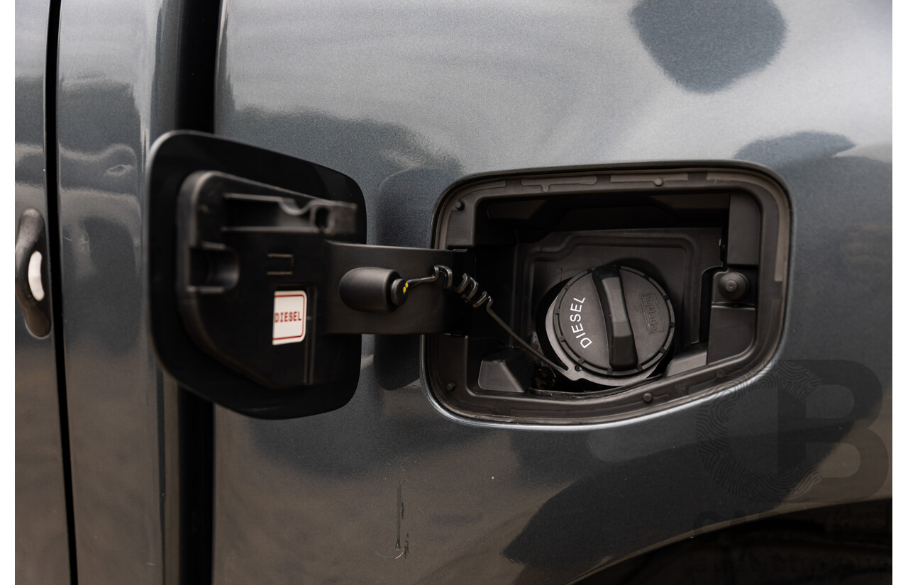 7/2015 Ford Ranger XLS 3.2 (4x4) PX MKII Dual Cab Utility Metropolitan Grey Metallic Turbo Diesel 3.2L