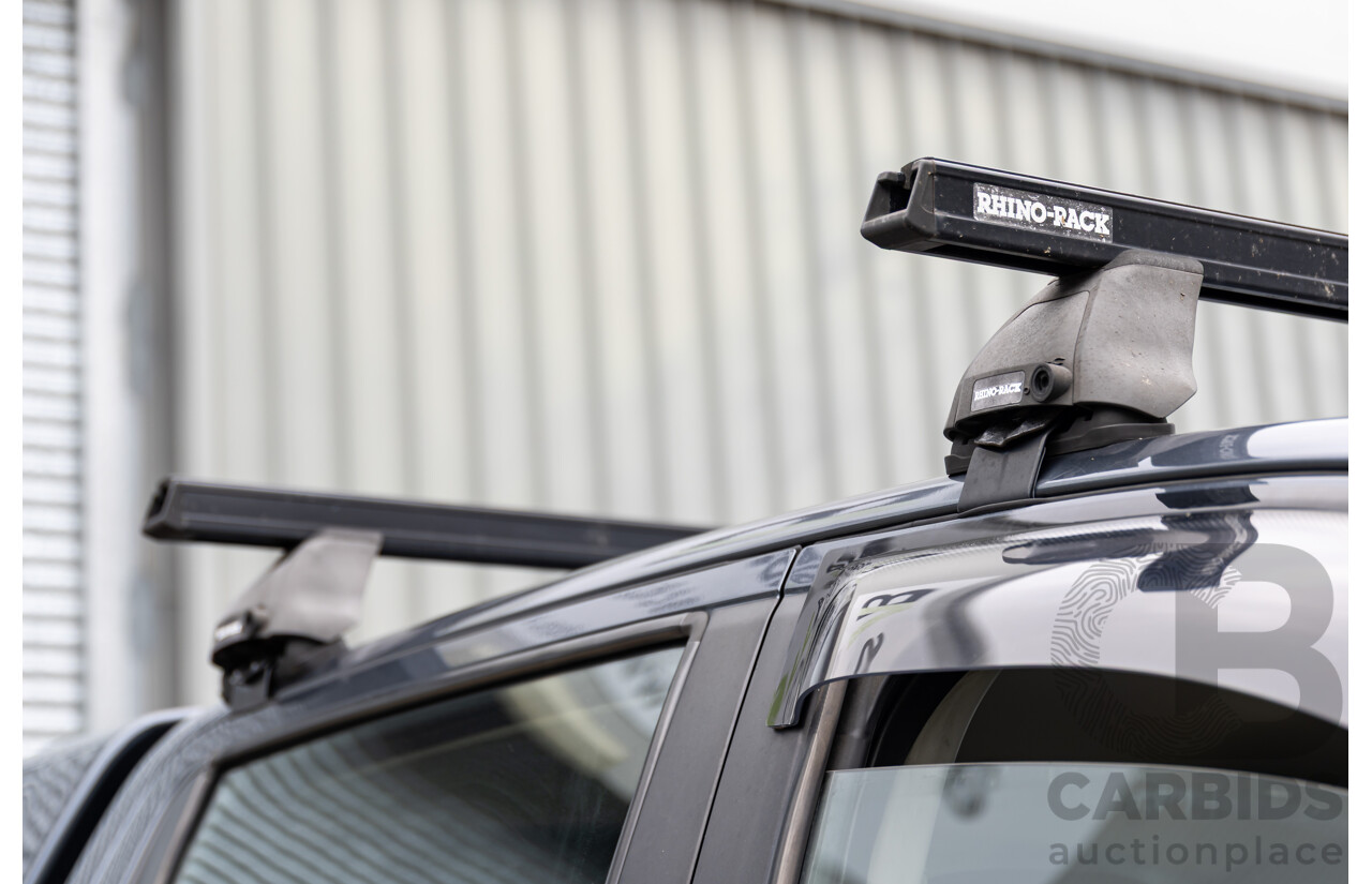 7/2015 Ford Ranger XLS 3.2 (4x4) PX MKII Dual Cab Utility Metropolitan Grey Metallic Turbo Diesel 3.2L