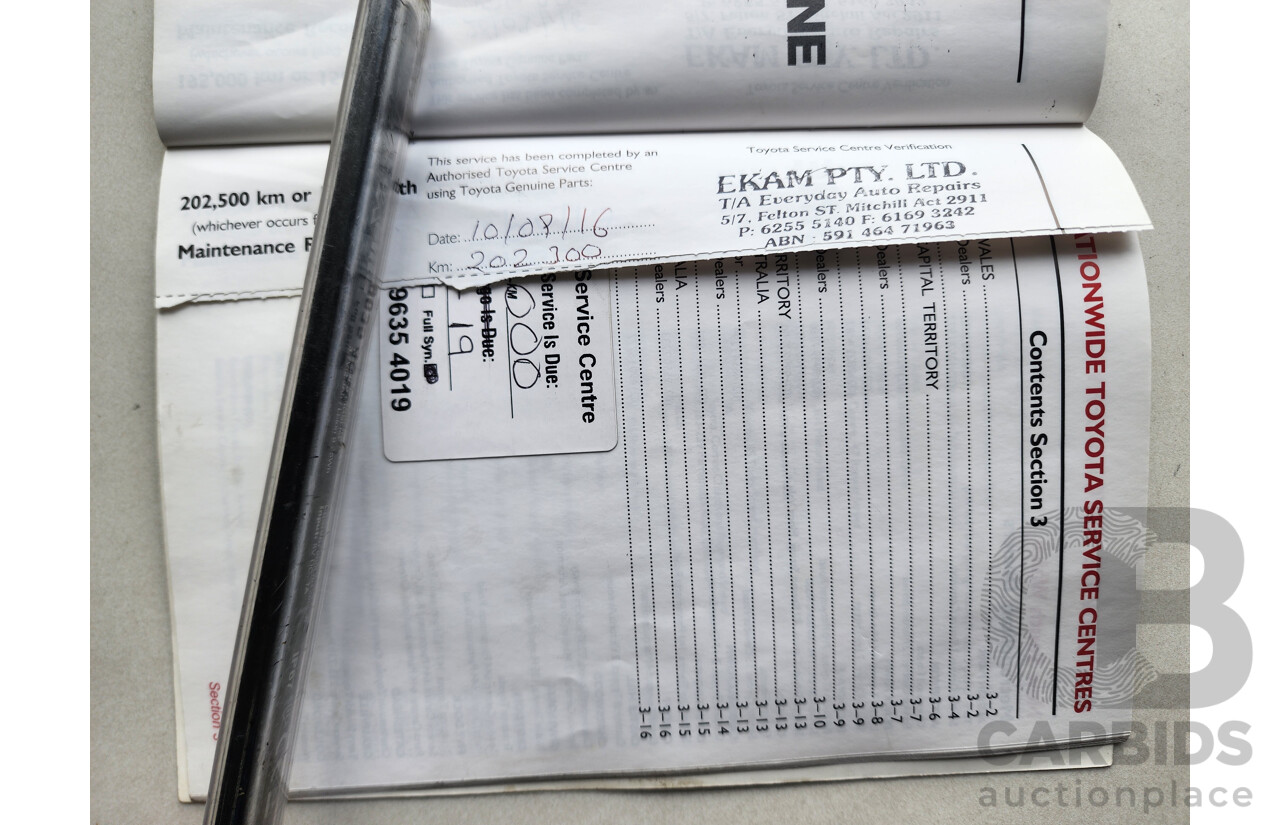 11/2007 Toyota Camry Grande ACV40R 4d Sedan Black 2.4L