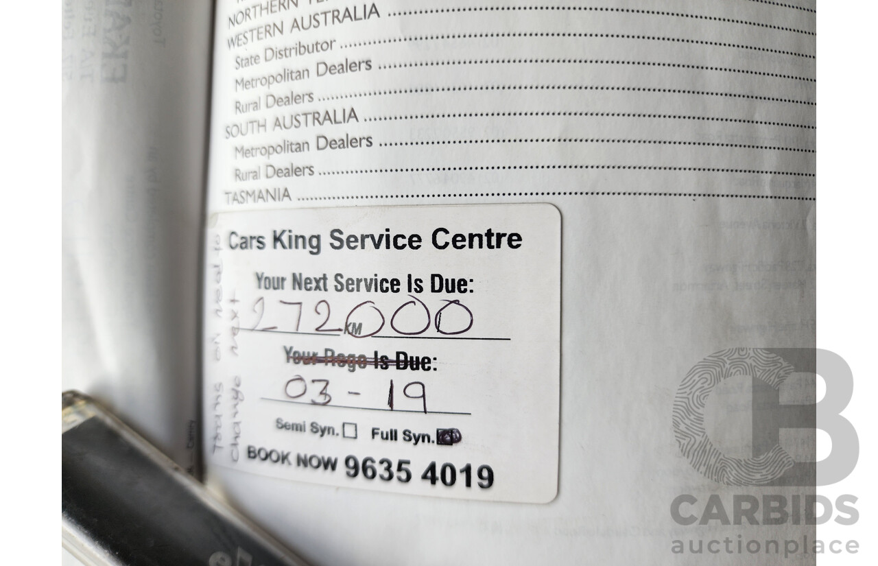 11/2007 Toyota Camry Grande ACV40R 4d Sedan Black 2.4L