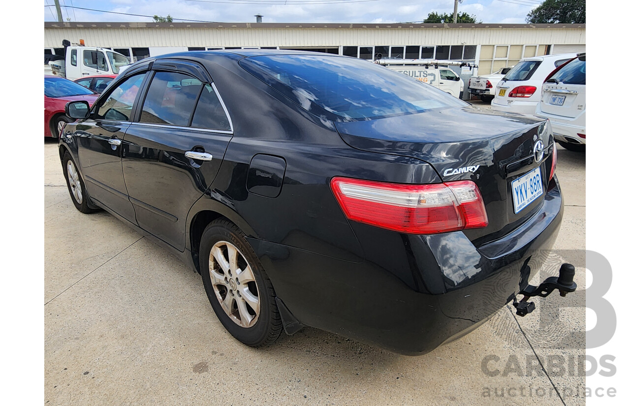 11/2007 Toyota Camry Grande ACV40R 4d Sedan Black 2.4L