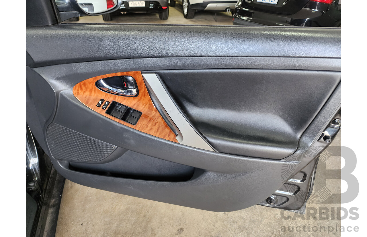 11/2007 Toyota Camry Grande ACV40R 4d Sedan Black 2.4L