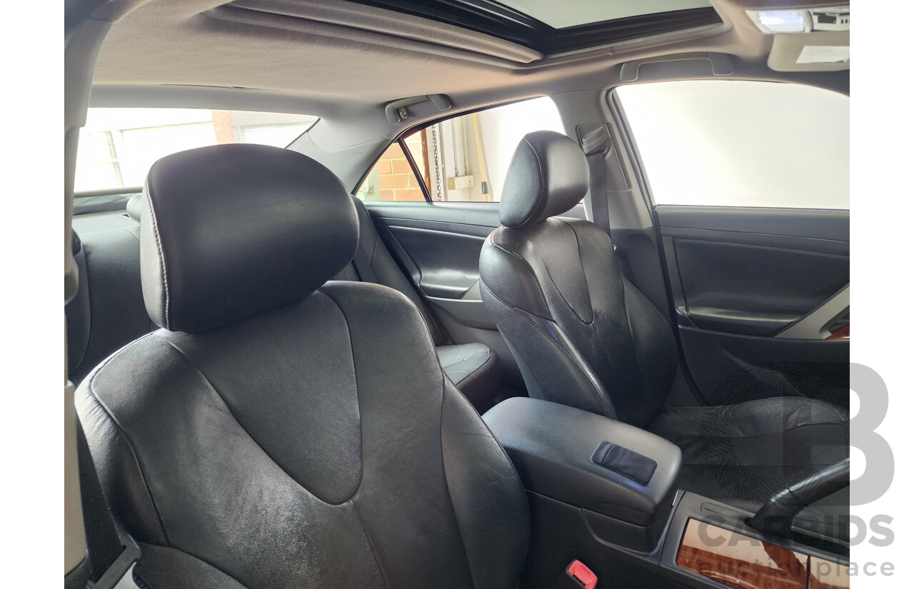 11/2007 Toyota Camry Grande ACV40R 4d Sedan Black 2.4L