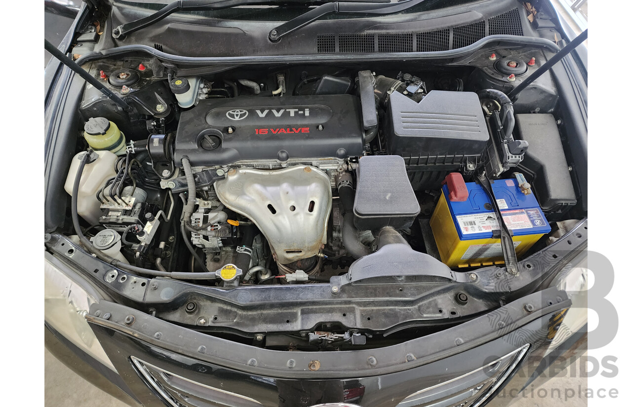 11/2007 Toyota Camry Grande ACV40R 4d Sedan Black 2.4L
