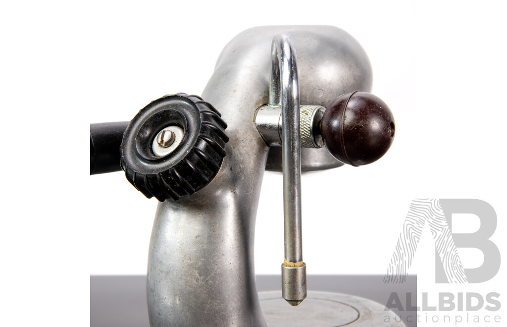 Vintage Pewter Atomic Coffee Maker by Bon Trading