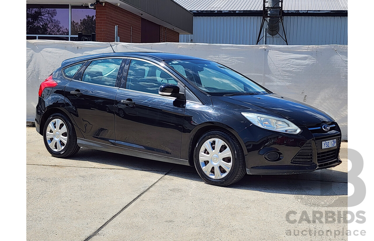 1/2012 Ford Focus Ambiente LW 5d Hatchback Black 1.6L