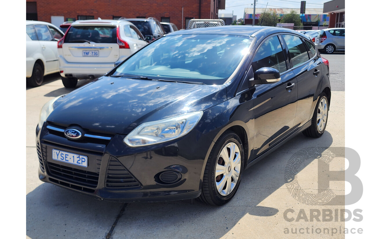 1/2012 Ford Focus Ambiente LW 5d Hatchback Black 1.6L