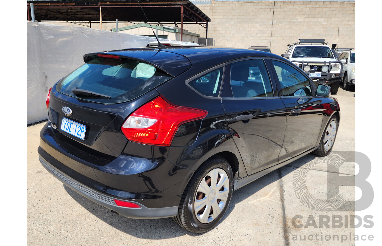 1/2012 Ford Focus Ambiente LW 5d Hatchback Black 1.6L