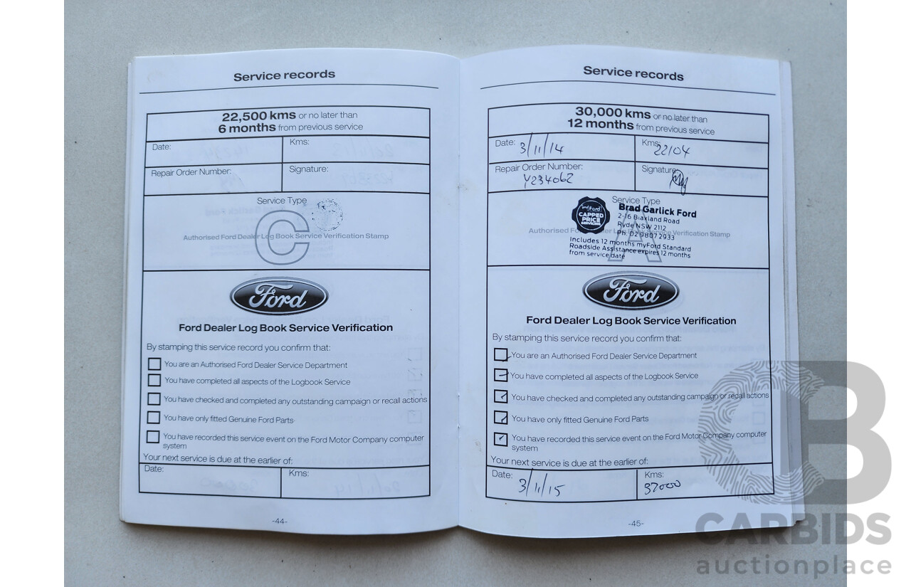 1/2012 Ford Focus Ambiente LW 5d Hatchback Black 1.6L