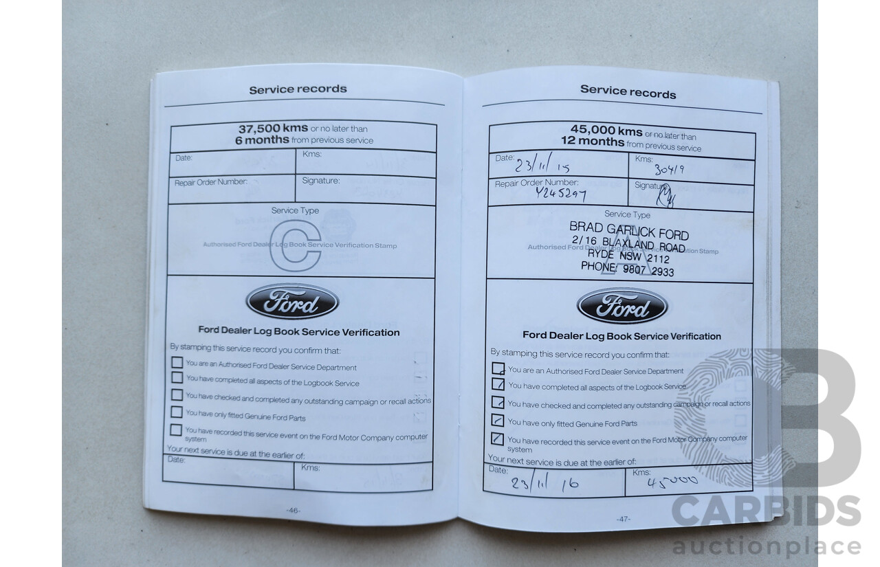 1/2012 Ford Focus Ambiente LW 5d Hatchback Black 1.6L