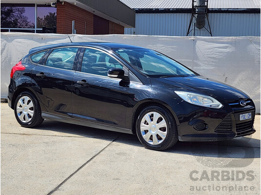 1/2012 Ford Focus Ambiente LW 5d Hatchback Black 1.6L