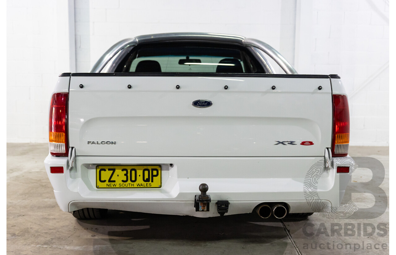 1/2006 Ford Falcon XR8 BF Utility Winter White V8 5.4L