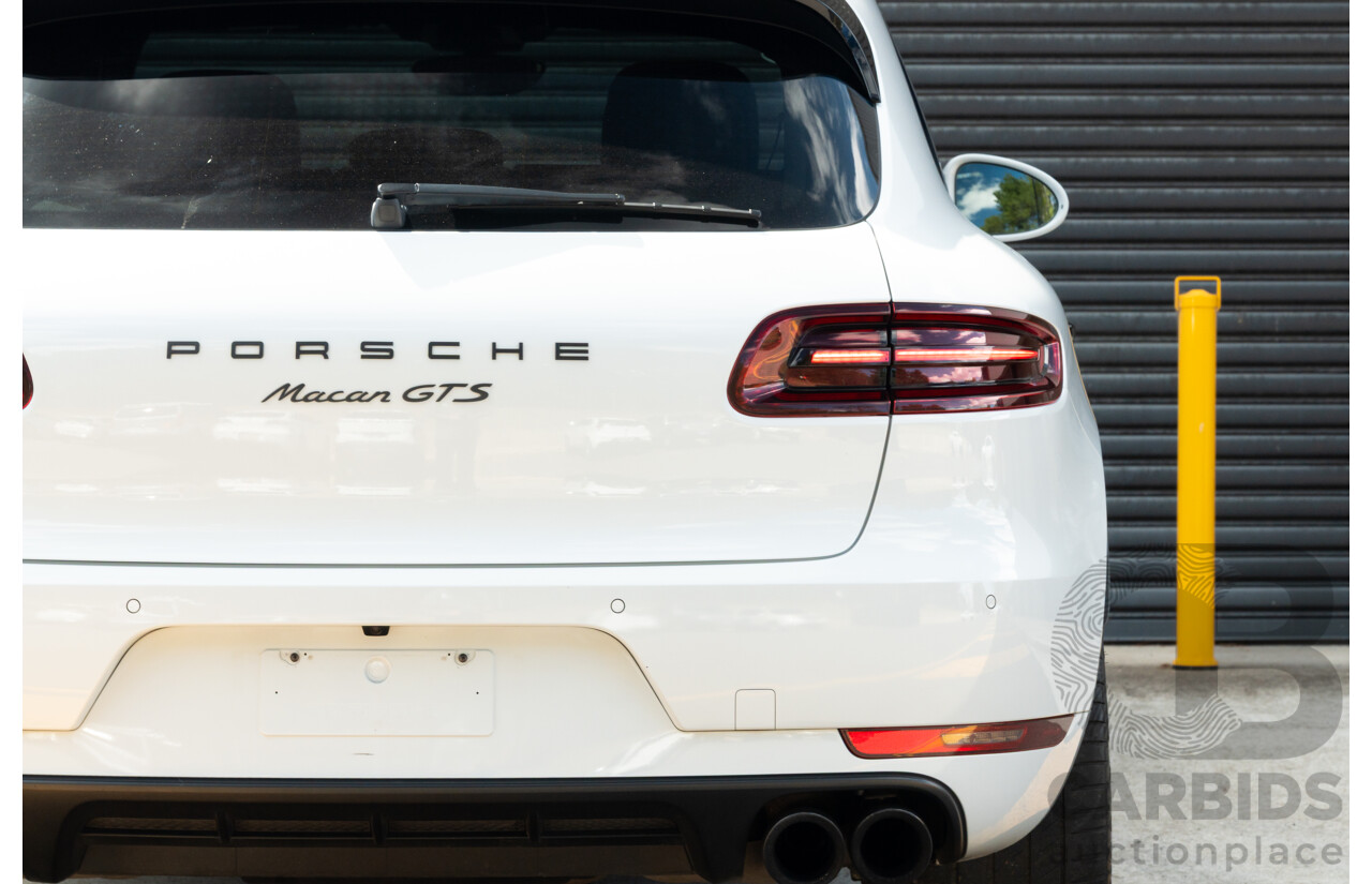 5/2016 Porsche Macan GTS (AWD) 95B MY17 4D Wagon White Twin Turbo V6 3.0L
