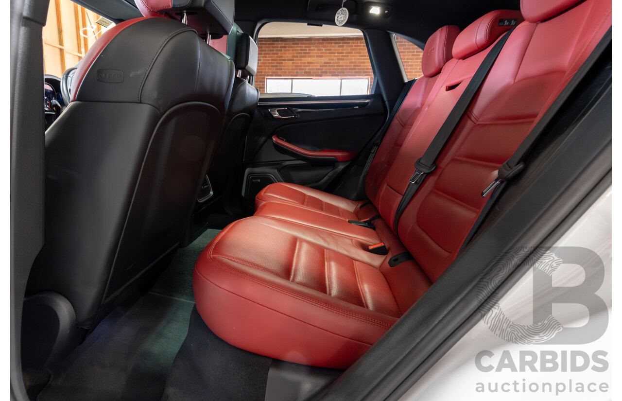 5/2016 Porsche Macan GTS (AWD) 95B MY17 4D Wagon White Twin Turbo V6 3.0L