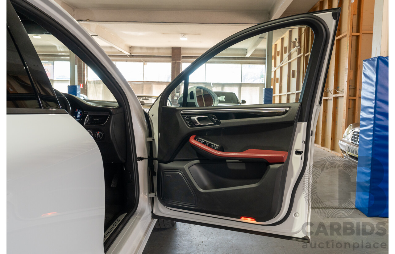 5/2016 Porsche Macan GTS (AWD) 95B MY17 4D Wagon White Twin Turbo V6 3.0L