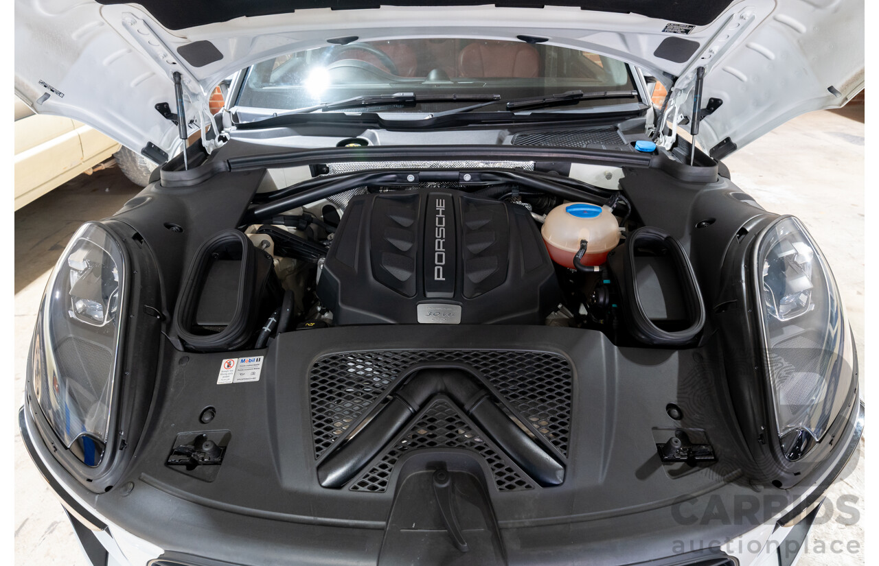 5/2016 Porsche Macan GTS (AWD) 95B MY17 4D Wagon White Twin Turbo V6 3.0L