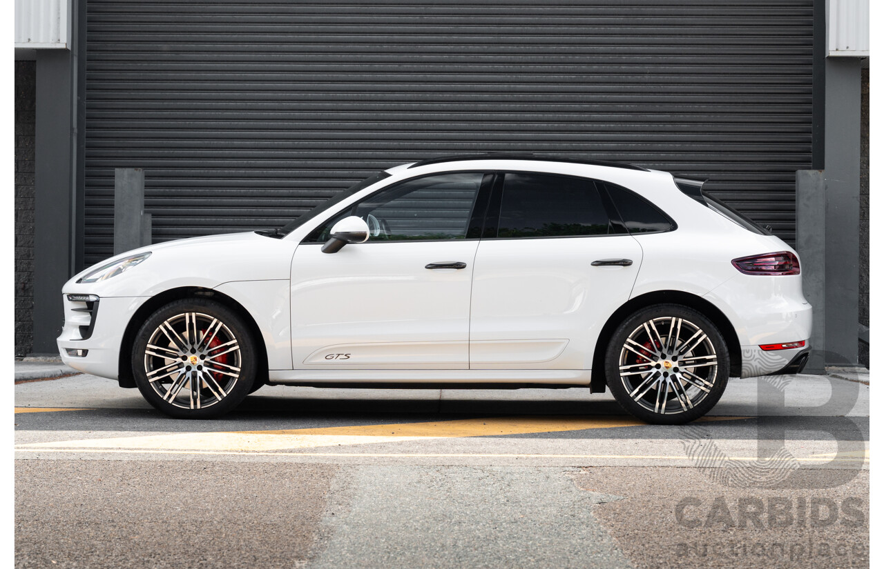 5/2016 Porsche Macan GTS (AWD) 95B MY17 4D Wagon White Twin Turbo V6 3.0L