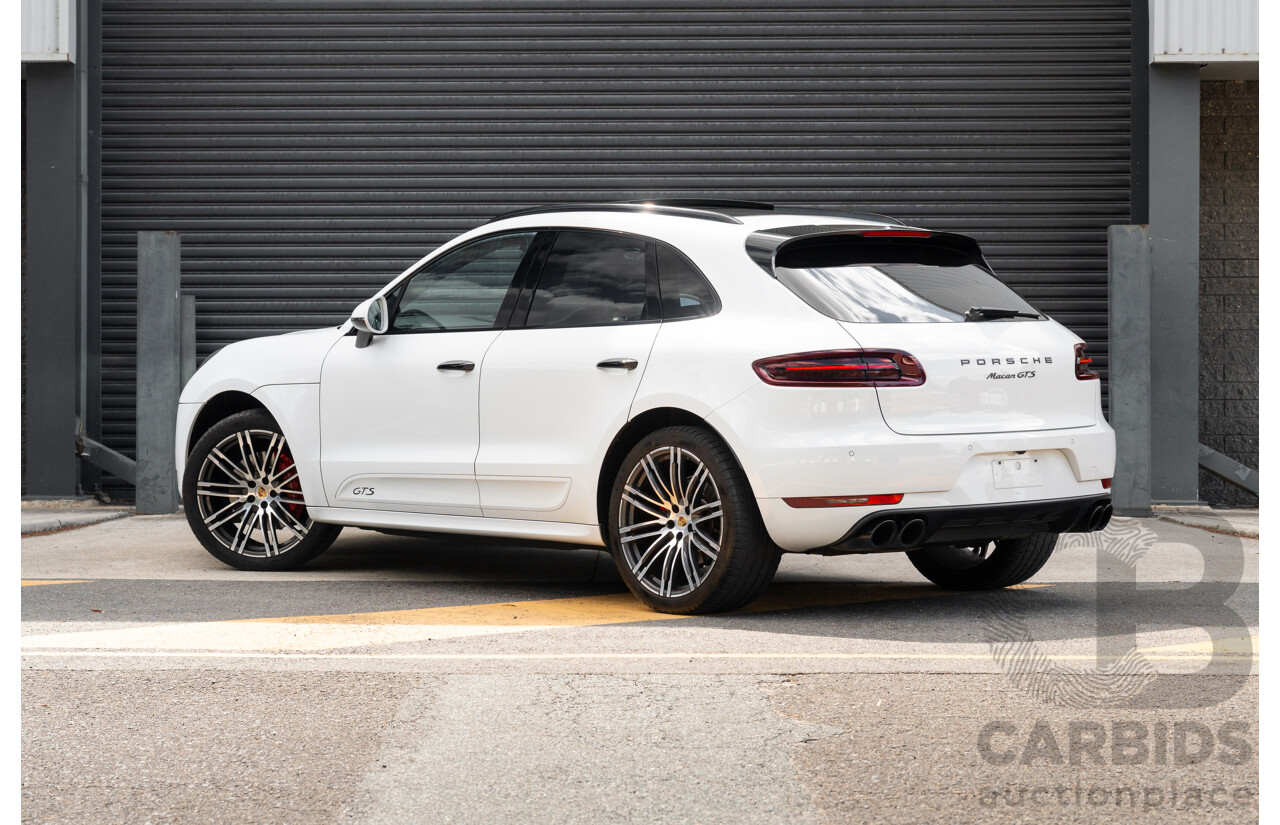5/2016 Porsche Macan GTS (AWD) 95B MY17 4D Wagon White Twin Turbo V6 3.0L