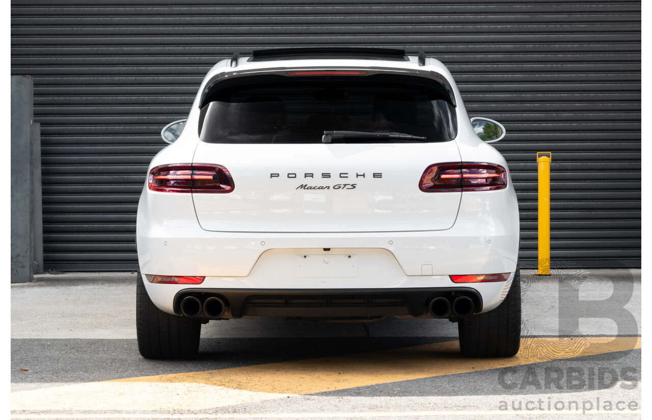 5/2016 Porsche Macan GTS (AWD) 95B MY17 4D Wagon White Twin Turbo V6 3.0L