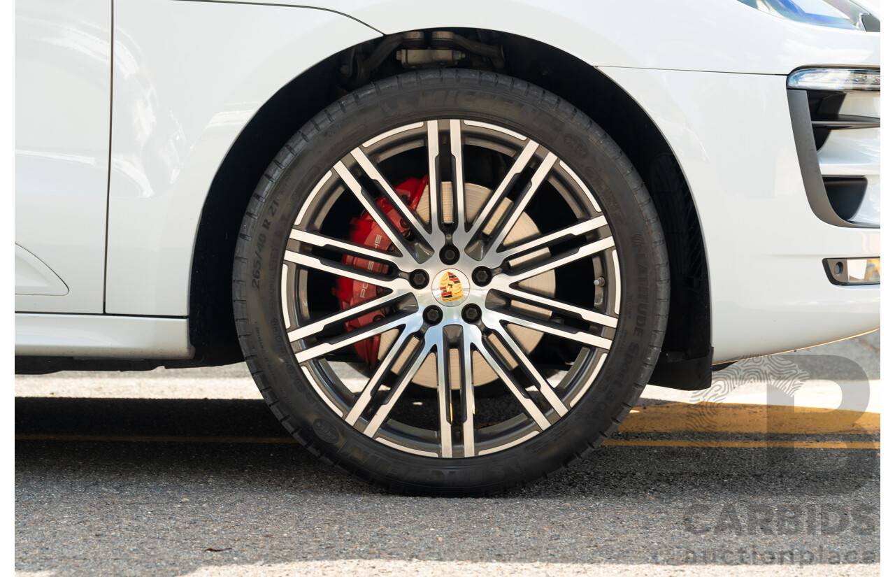 5/2016 Porsche Macan GTS (AWD) 95B MY17 4D Wagon White Twin Turbo V6 3.0L