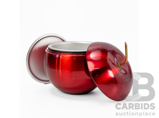 Vintage Apple Form Anodized Ice Bucket by Daydream Australia