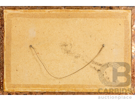 Artist Unknown (20th Century), Trio of Horses, Mid Century Copper Wall Art, 40H x 60W cm