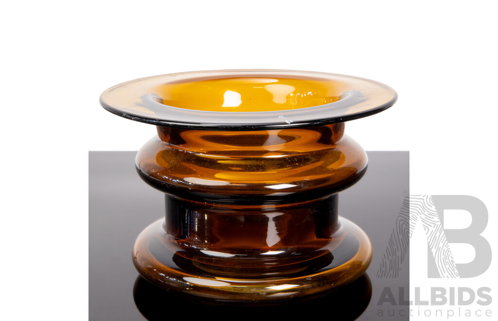 Vintage Novartis Ribbed Bowl by Timo Sarpaneva