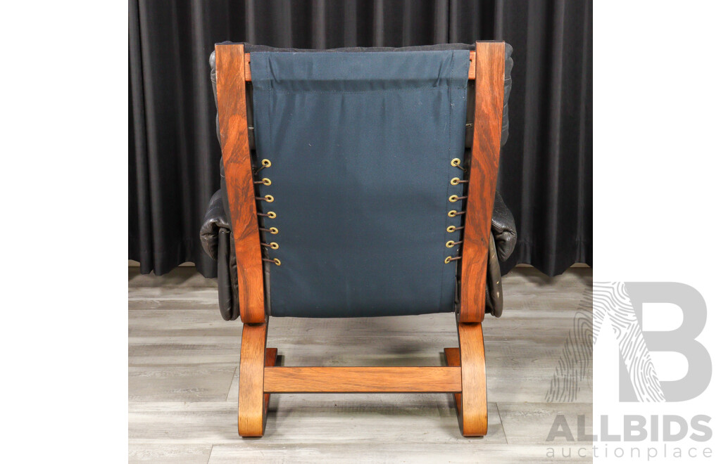 Norwegian 'Kengu' Armchair by Elsa & Nordahl Solheim for Rybo Rykken and Co