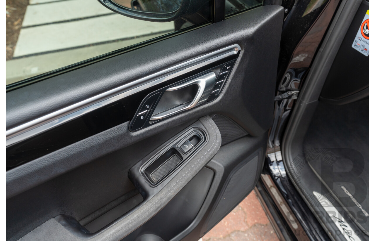 12/2016 Porsche Macan GTS (AWD) 95B MY17 4D Wagon Jet Black Metallic Twin Turbo V6 3.0L