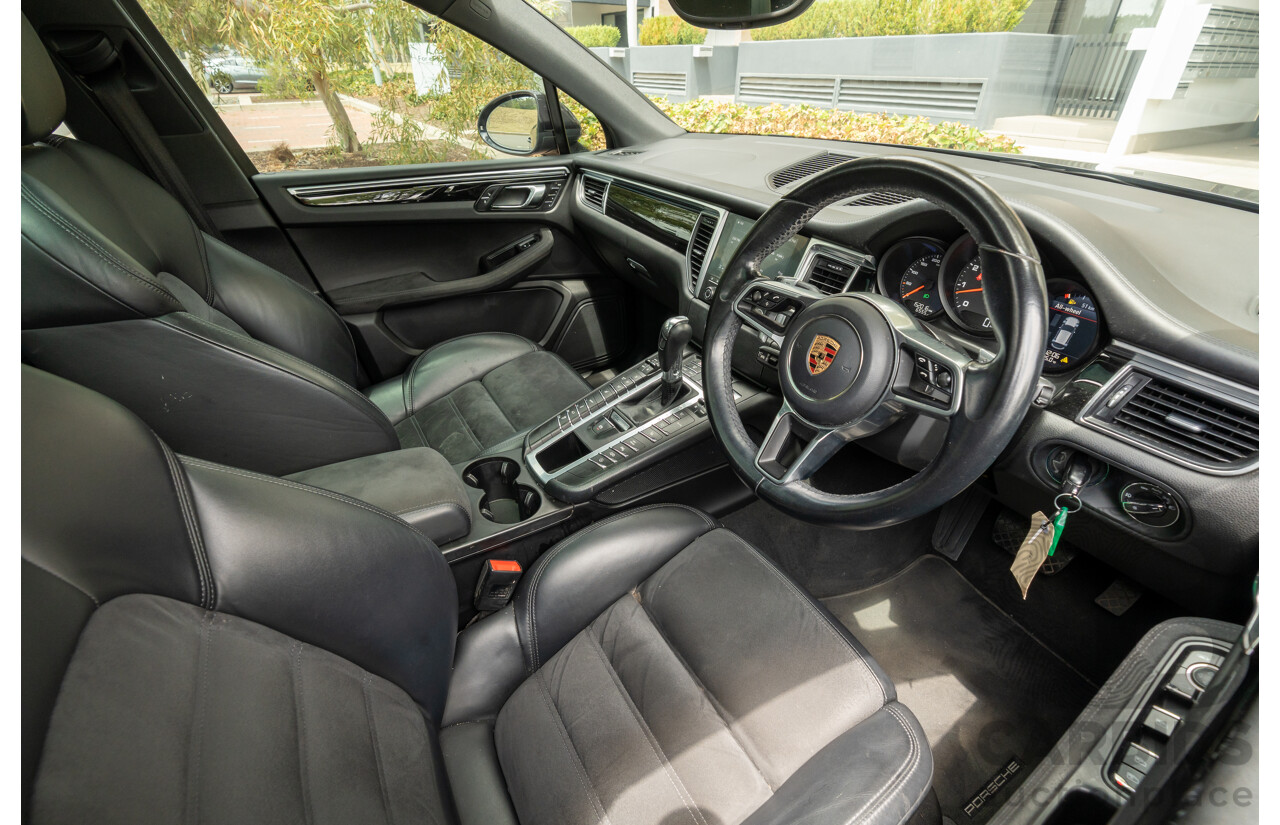 12/2016 Porsche Macan GTS (AWD) 95B MY17 4D Wagon Jet Black Metallic Twin Turbo V6 3.0L