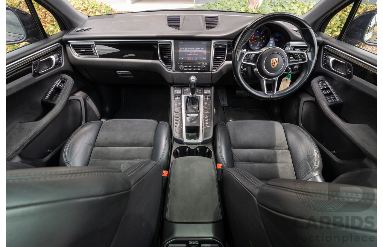 12/2016 Porsche Macan GTS (AWD) 95B MY17 4D Wagon Jet Black Metallic Twin Turbo V6 3.0L