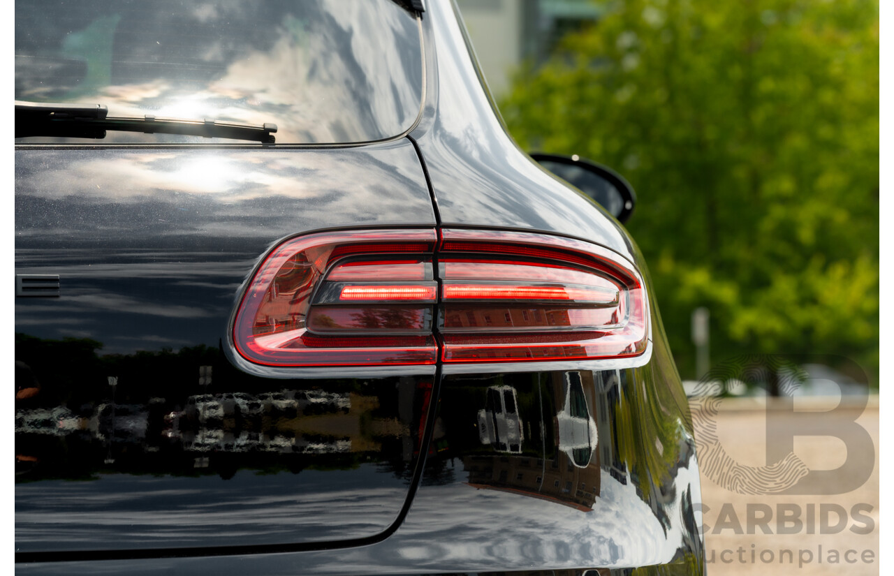 12/2016 Porsche Macan GTS (AWD) 95B MY17 4D Wagon Jet Black Metallic Twin Turbo V6 3.0L