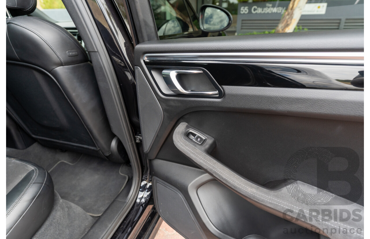 12/2016 Porsche Macan GTS (AWD) 95B MY17 4D Wagon Jet Black Metallic Twin Turbo V6 3.0L