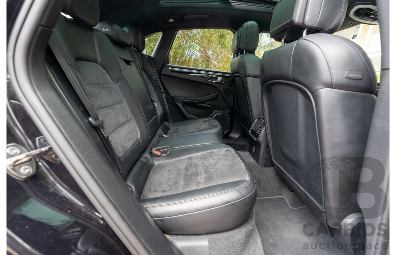 12/2016 Porsche Macan GTS (AWD) 95B MY17 4D Wagon Jet Black Metallic Twin Turbo V6 3.0L