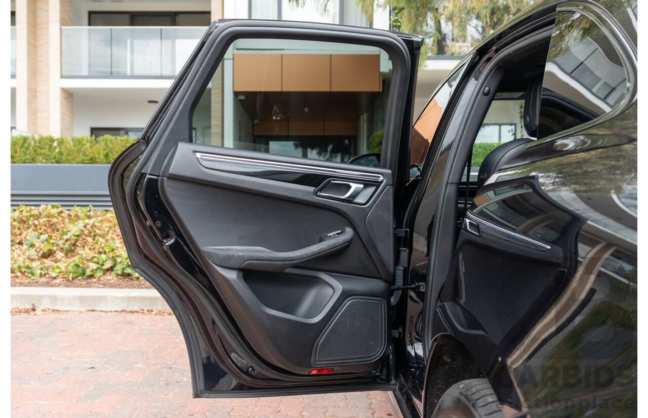 12/2016 Porsche Macan GTS (AWD) 95B MY17 4D Wagon Jet Black Metallic Twin Turbo V6 3.0L